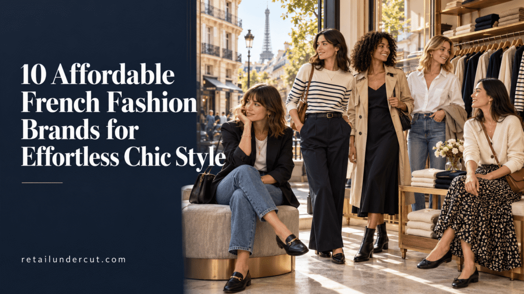 10 Affordable French Fashion Brands for Effortless Chic Style