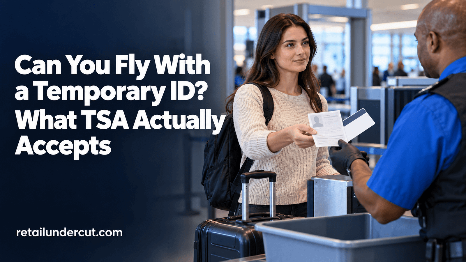 Can You Fly With a Temporary ID