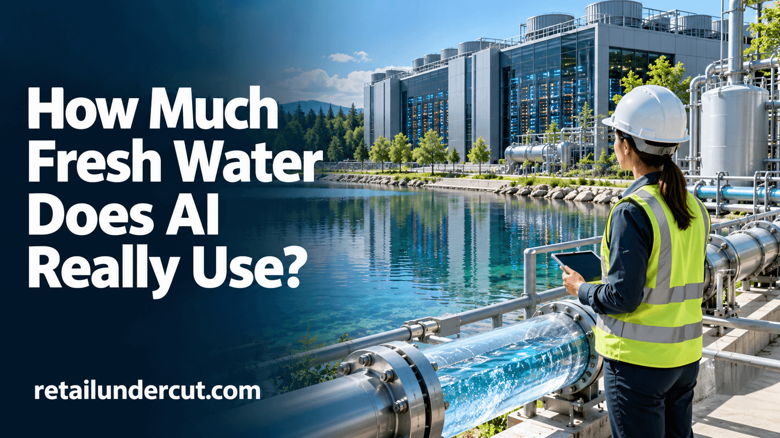 How Much Fresh Water Does AI Really Use