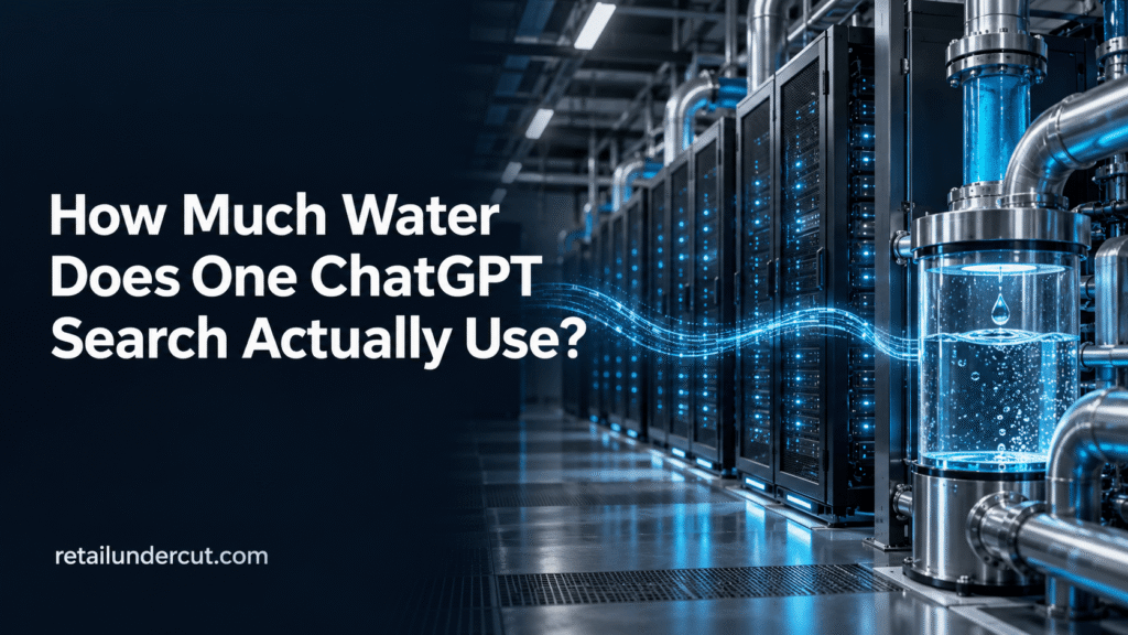 How Much Water Does One ChatGPT Search Actually Use