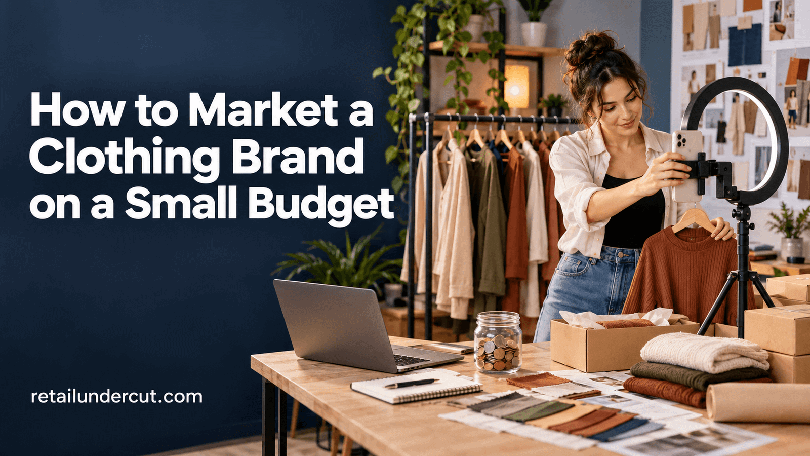 How to Market a Clothing Brand on a Small Budget