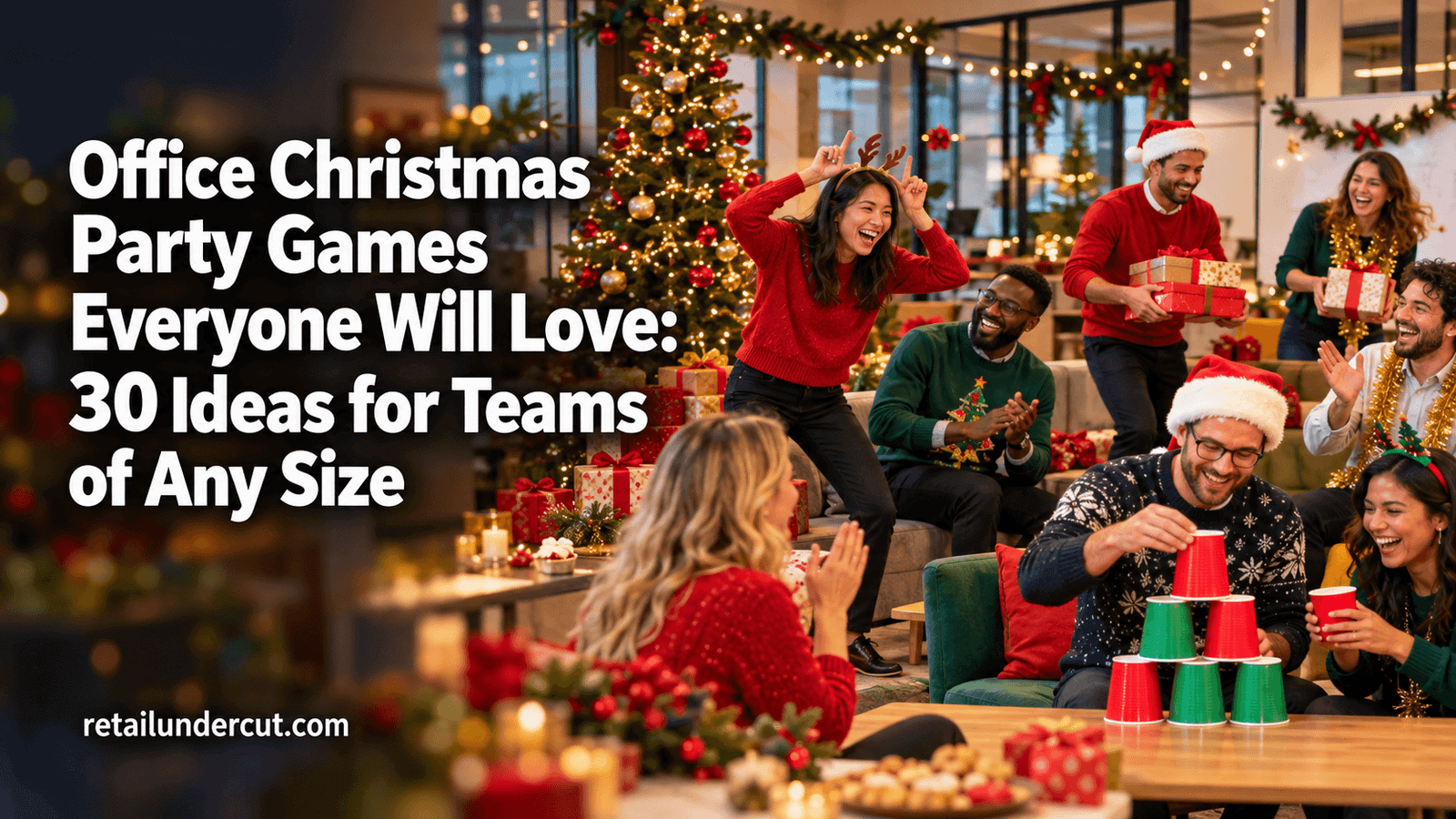 Office Christmas Party Games Everyone Will Love 30 Ideas for Teams of Any Size