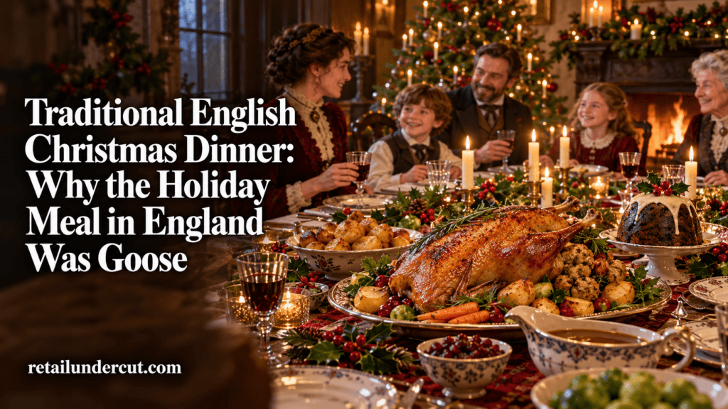Traditional English Christmas Dinner Why the Holiday Meal in England Was Goose
