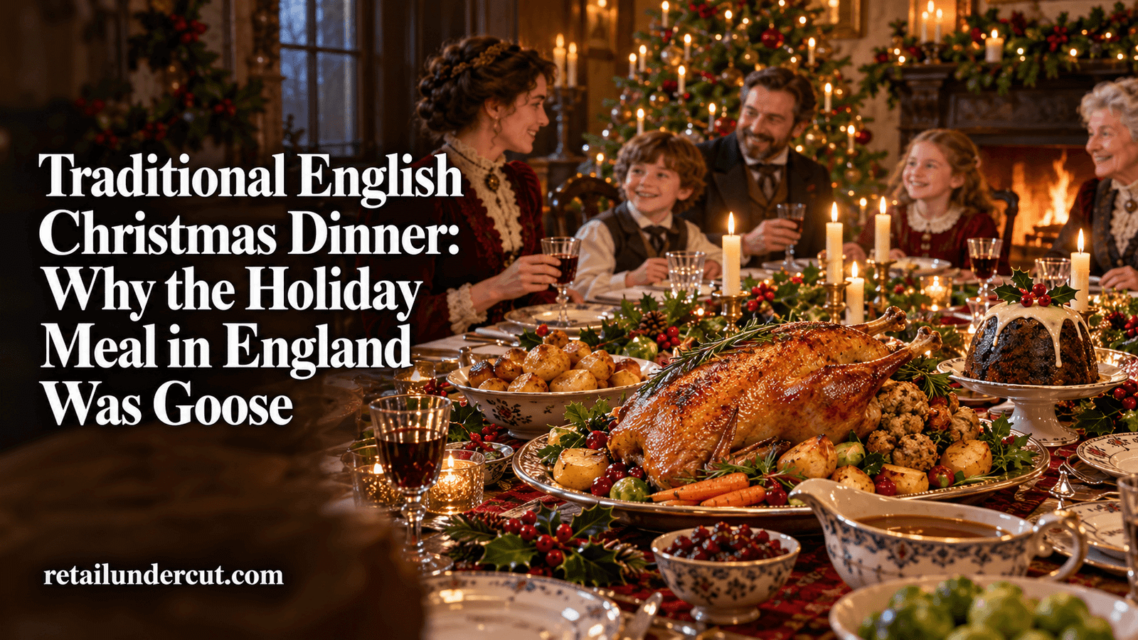 Traditional English Christmas Dinner Why the Holiday Meal in England Was Goose