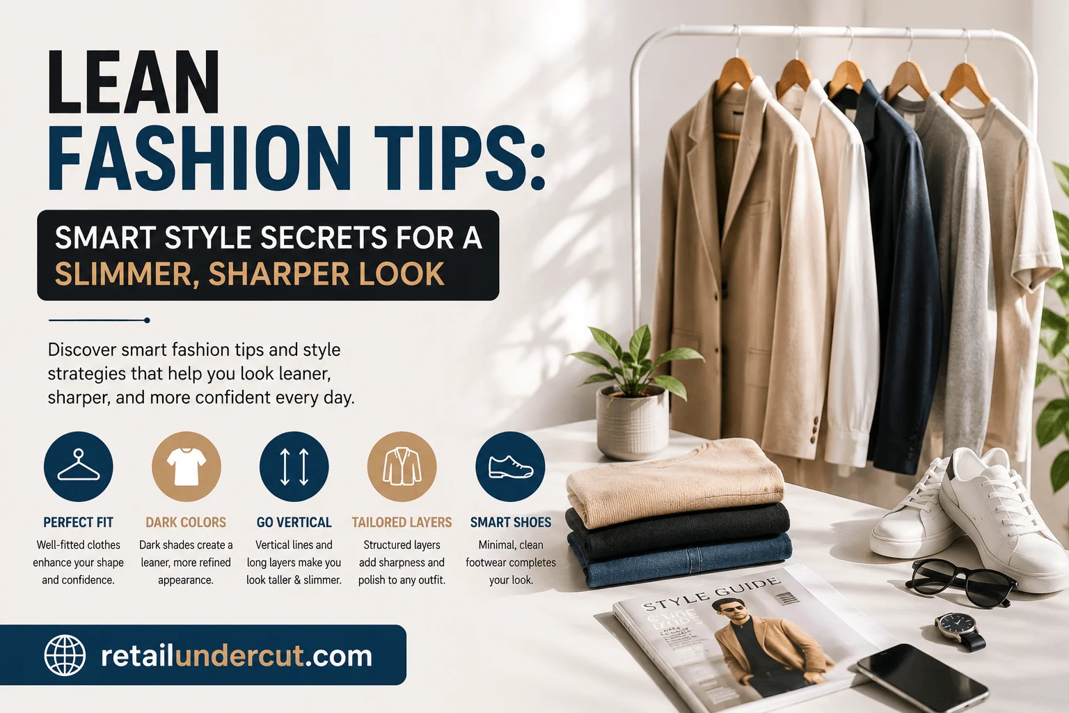 Lean Fashion Tips Smart Style Secrets for a Slimmer, Sharper Look